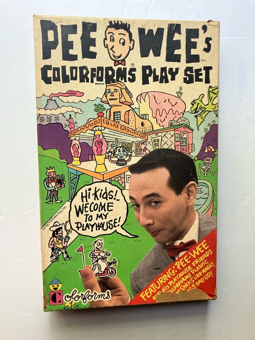 Pee Wee’s Playhouse Colorforms (1980’s)